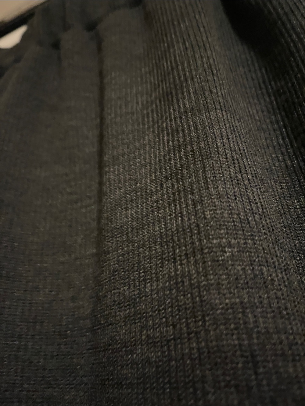 High-Rise Black Wide-Leg Lounge Pants - Picture 3 of 4